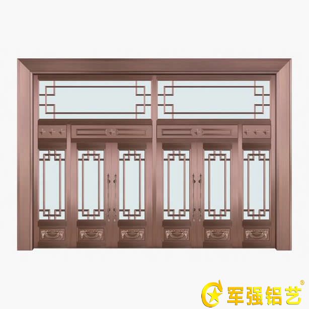 3色w九九久久男人皇宫宕 纯铜玻璃酒店大门